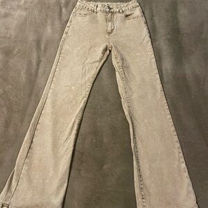 Stylish Tan Women's Jeans ladies medium